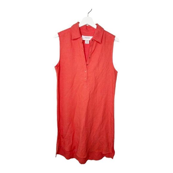 WORKSHOP Linen Blend Dress  - Picture 1 of 6